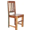 2er Set Massiver Holz Stuhl JAKARTA aus recycelten Fischerbooten