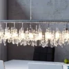 Extravagante Hängelampe DIAMONDS XL 120cm Kristall Lampe mit 9 Leuchten