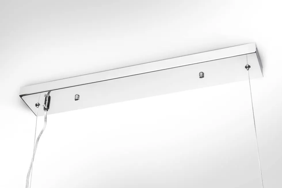 Extravagante Hängeleuchte ROYAL 120cm silber Hängelampe
