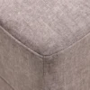Großes Sofa LOFT 210cm taupe Vogue Velours Samt 3-Sitzer Couch Taschenfederkern