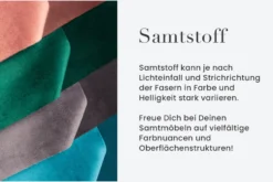 Höhenverstellbarer Bürostuhl LAZIO taupe Vogue Velours Samt drehbar mit Rollen