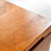 Höhenverstellbarer Couchtisch FACTORY LIFTUP 80cm Mangoholz massiv mit Stauraum Metall