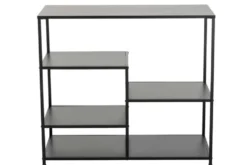 Industrial Regal DURA STEEL 90cm schwarz Metall Konsole