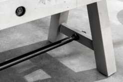 Industrial Sitzbank FINCA 200cm grau Pinie recyceltes Massivholz Eisen
