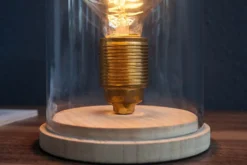 Industrial Tischlampe EDISON 22cm Glühbirne Tischleuchte