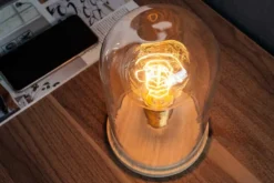 Industrial Tischlampe EDISON 22cm Glühbirne Tischleuchte