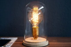 Industrial Tischlampe EDISON 22cm Glühbirne Tischleuchte