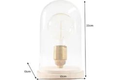 Industrial Tischlampe EDISON 22cm Glühbirne Tischleuchte
