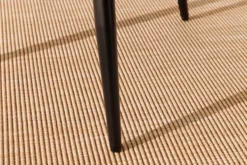 In- und Outdoor Bistro Balkon-Set PARIS schwarz Polyrattan Sitzgruppe inkl. Tisch