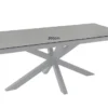 In- und Outdoor Esstisch GALAXIE 200cm anthrazit Keramik Aluminium wetterfest
