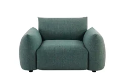 In- und Outdoor Gartensessel SEAHAWK türkis Aluminium Olefin 1-Sitzer Sofa wetterfest