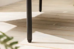 In- und Outdoor Lounge-Sessel UNIQUE 70cm schwarz braun grau Aluminium inkl. Kissen