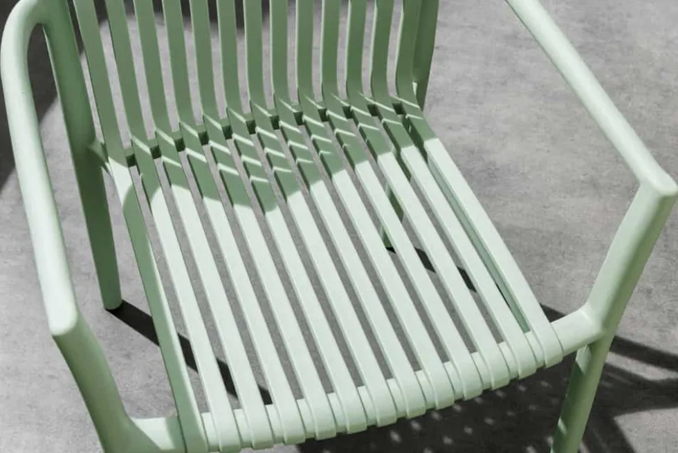 In- und Outdoor Stuhl STUDIO ITALIA salbei stapelbar wetterfest Gartenstuhl