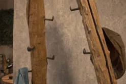 Massive Garderobe HEMINGWAY 200cm Teakholz Kleiderständer