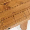 Massiver Esstisch FINCA 300-400cm vintage braun verlängerbar recyceltes Pinienholz