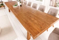 Massiver Esstisch FINCA 300cm vintage braun recyceltes Pinienholz