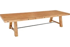 Massiver Esstisch FINCA 400cm vintage braun recyceltes Pinienholz