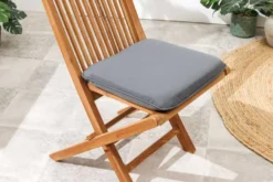 Massiver Gartenstuhl EMPIRE TEAK Teakholz klappbar Hochlehner wetterfest