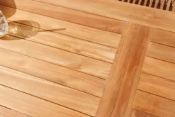 Massiver Gartentisch EMPIRE TEAK 180cm natur Teakholz