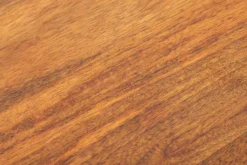 Massiver Nachttisch SCORPION 50cm braun Mangoholz Beistelltisch mit 3D Schnitzereien