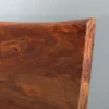 Massives Baumstamm Bett AMAZONAS 180x200cm braun Sheeshamholz stone finish
