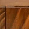 Massives Sideboard SCORPION 180cm braun Mangoholz aufwendige 3D Schnitzereien