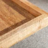 Massives Tablett MAKASSAR 50cm Mangoholz Servierbrett