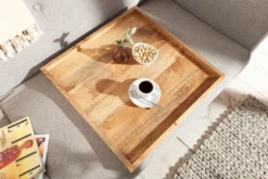 Massives Tablett MAKASSAR 50cm Mangoholz Servierbrett