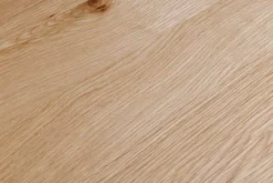 Massives TV-Lowboard LIVING EDGE 160cm natur Eichenholz Baumkante mit Hairpin Legs