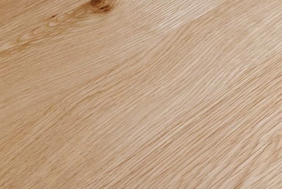 Massives TV-Lowboard LIVING EDGE 160cm natur Eichenholz Baumkante mit Hairpin Legs