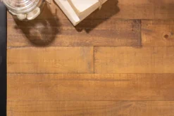 Massives TV-Lowboard THOR 200cm recyceltes Pinienholz im Industrial Design