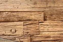 Massivholz Esstisch BARRACUDA 220cm natur Teak schwarz Metall X-Gestell inkl. Glasplatte
