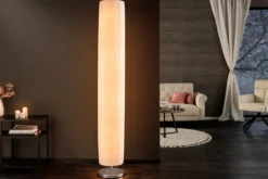 Modern Design Stehlampe SALONE 195cm weiß Stehleuchte