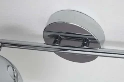 Moderne Deckenleuchte BUBBLE 105cm silber Chrom Pendelleuchte