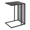 Moderner Beistelltisch ARCHITECTURE 65cm graphit Metall Laptoptisch