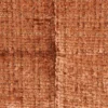 Moderner Design Stuhl TRES CHIC rost braun Chenille Cremona schwarze Metallbeine