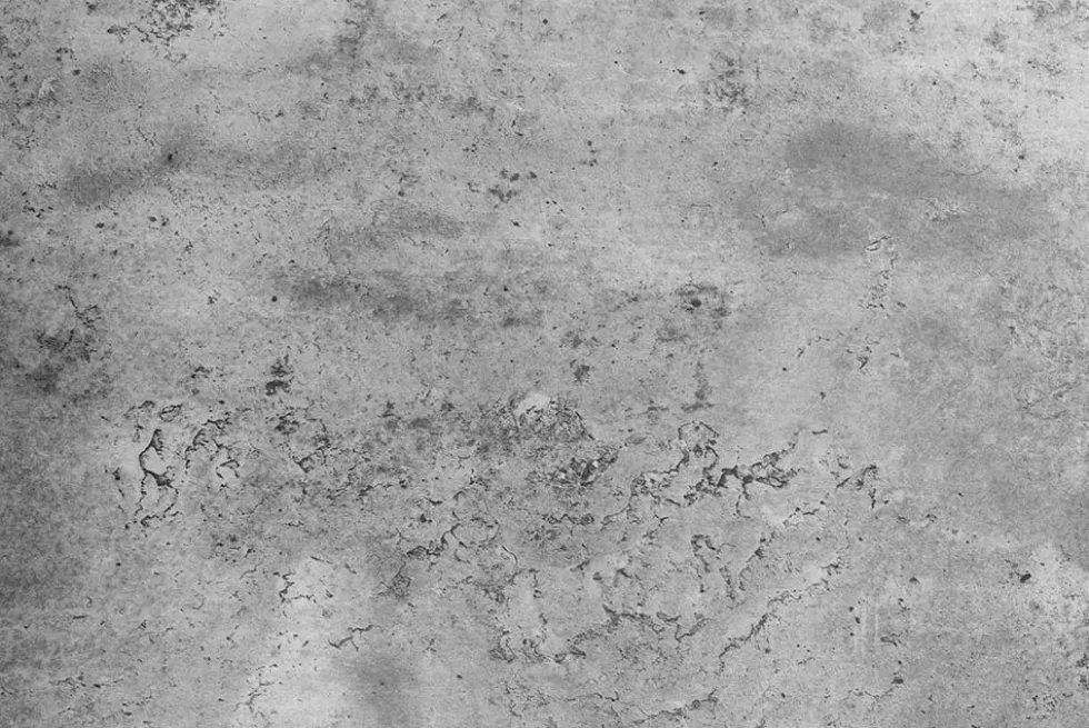 Moderner Esstisch LOFT 120cm grau Beton-Design schwarze Metallbeine Kufengestell