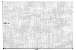 Moderner Hochflor Teppich ELLE DECORATION 235x160cm beige geometrisches Muster
