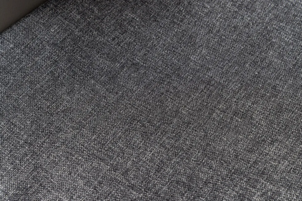 Moderner Stuhl DESIGNO grau Kunststoff Gartenstuhl mit Armlehnen Indoor Outdoor