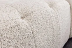 Modernes Big Sofa ROYAL 295cm champagner beige Bouclé Federkern XXL-Couch