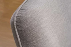 Modernes Big Sofa ROYAL 295cm grau Veloursstoff Federkern XXL-Couch