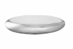 Modernes Design Wandregal TEAR 40cm silber Aluminium
