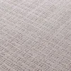 Modernes Ecksofa SIGNATUR 260cm beige Chenille Cremona beidseitig stellbar inkl. Kissen