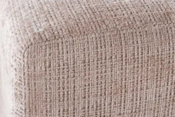 Modernes Ecksofa SIGNATUR 260cm beige Chenille Cremona beidseitig stellbar inkl. Kissen