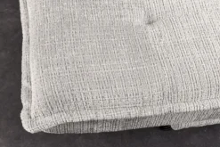 Modernes Schlafsofa JAZZ 190cm champagner beige Chenille 3-Sitzer Couch