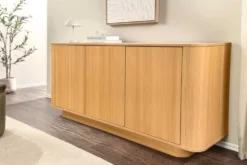 Modernes Sideboard VALHALLA WOOD 160cm natur Eichenholz Kommode