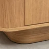 Modernes TV-Board VALHALLA WOOD 180cm natur Eichenholz Lowboard mit Stauraum