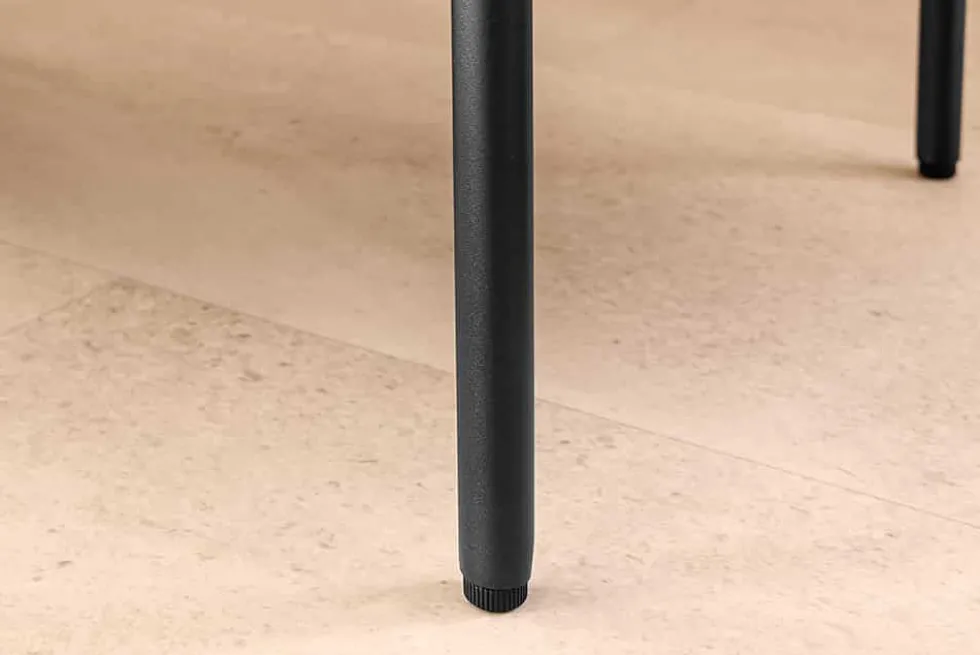 Moderne Truhenbank LOFT 100cm weiß Bouclé Sitzbank mit Stauraum gepolstert schwarz Metall