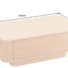 Nordischer Couchtisch VALHALLA WOOD 100cm natur Eichenholz mit Schublade