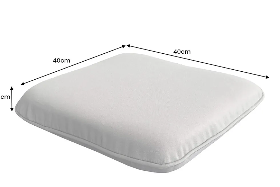 Outdoor Auflage COMFORT LINE 40x40cm anthrazit Sitzkissen für Gartenstuhl